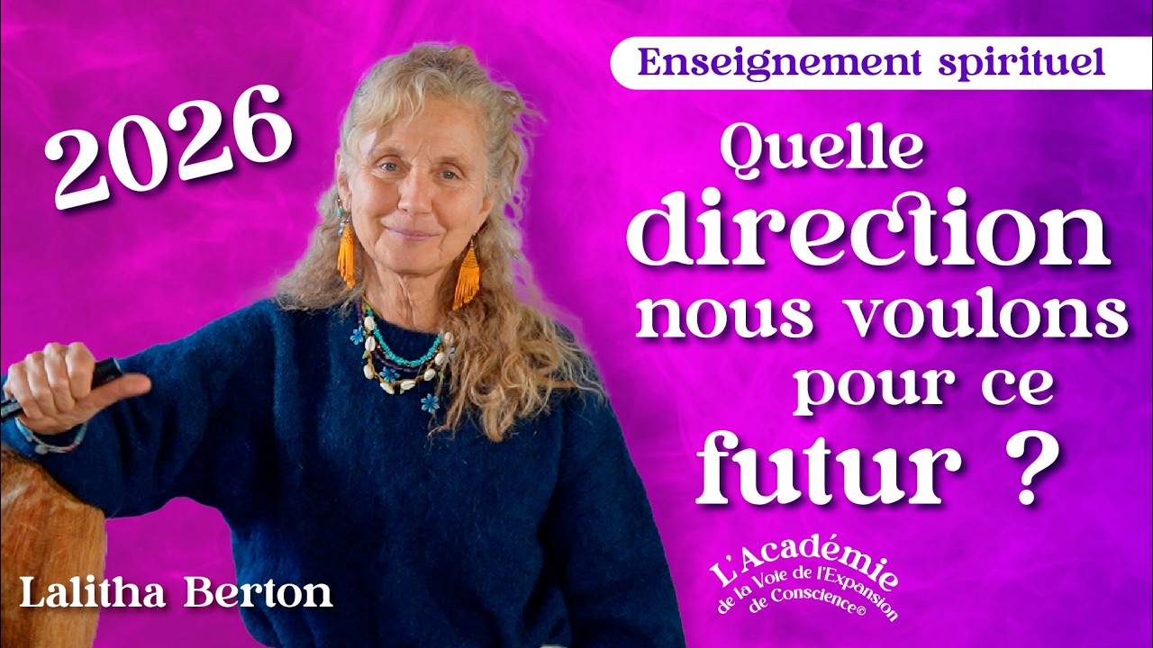 🌠☀️🕯️2026, quelle direction voulons-nous pour ce futur ? #enseignementspirituel